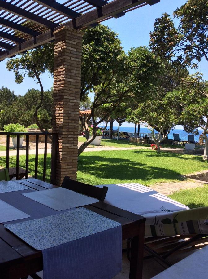Genari Beach Apartments Levendokhórion Dış mekan fotoğraf