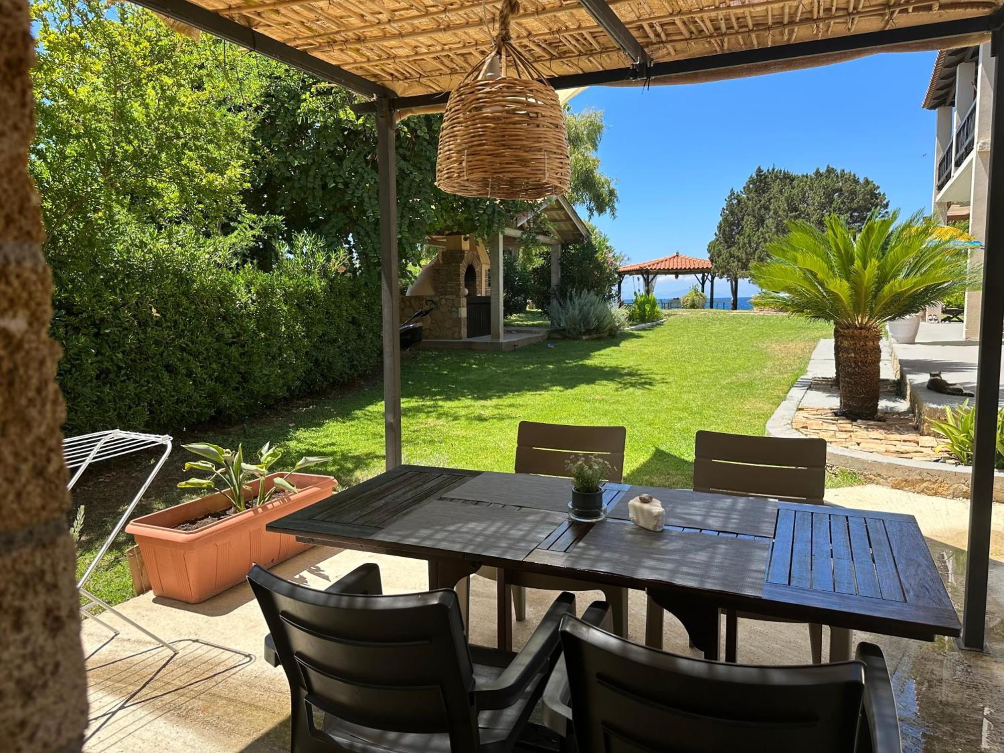 Genari Beach Apartments Levendokhórion Dış mekan fotoğraf